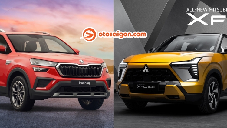 So sánh Skoda Kushaq Style và Mitsubishi Xforce Ultimate: Chọn 