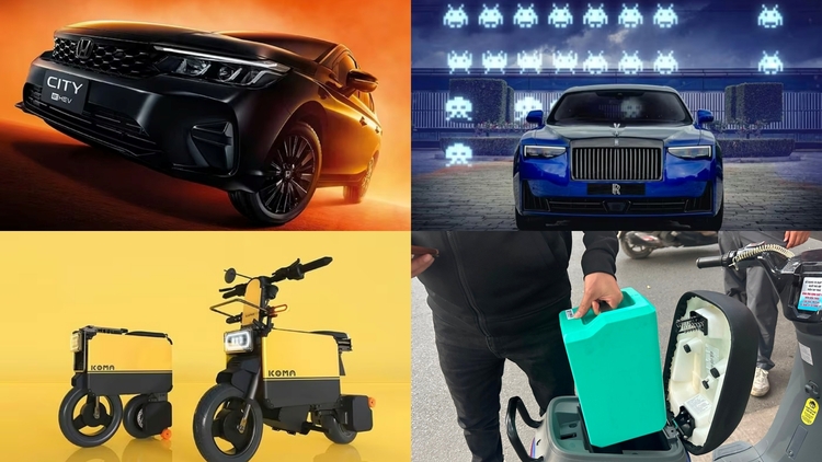 Thông tin xe ngày 2/12: Xe điện gấp gọn độc đáo, Rolls-Royce “game hoá” Ghost, Honda ra bản City e:HEV mới