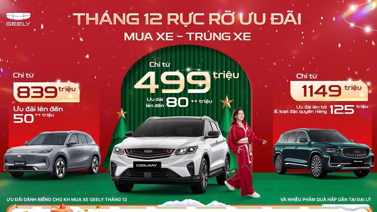 Geely Việt Nam mạnh tay 