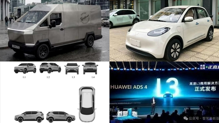 Thông tin xe ngày 29/1: Xe Nga dáng Cybertruck, Wuling Bingo giữ giá, VinFast úp mở bản mới