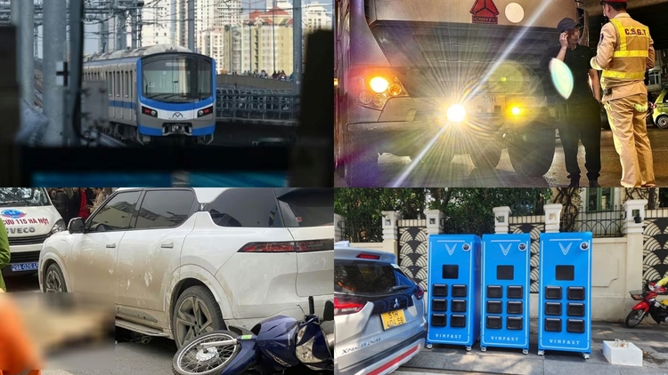 Thông tin giao thông ngày 30/1: TP.HCM mở rộng đổi pin xe điện, Hà Nội xử lý mạnh xe độ còi đèn