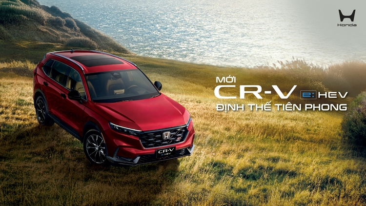 Honda Việt Nam chính thức giới thiệu phiên bản nâng cấp của  CR-V e:HEV trên thế hệ thứ 6
