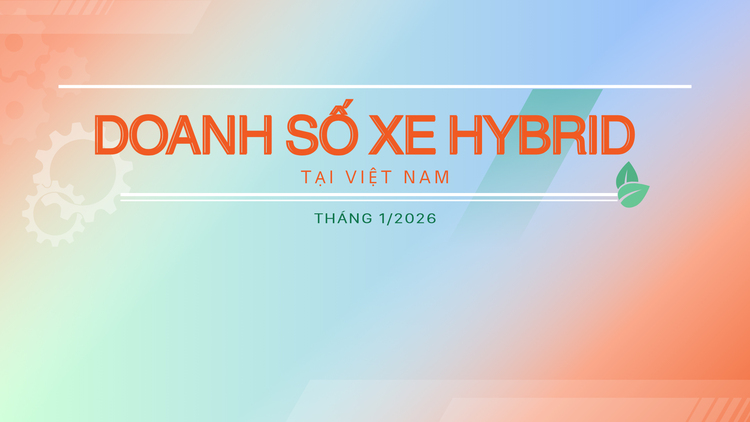 Doanh số xe Hybrid tháng 1/2026: Nhiều xáo trộn, Honda HR-V bất ngờ bán chạy nhất