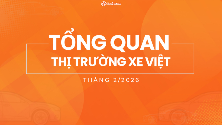 [Infographic] Tổng quan thị trường xe Việt 2/2026: Người Việt mua hơn 32.000 xe, xe 